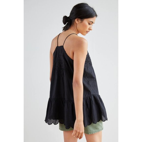 Anthropologie Let Me Be Lace Peplum Tank - Picture 3 of 11